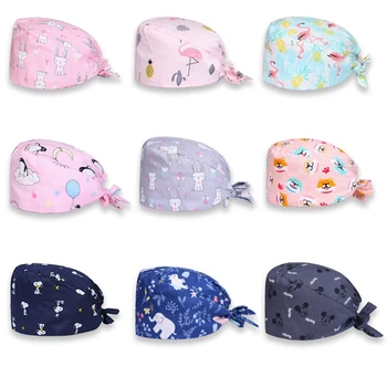 New Medical Cap Euro-American Printing Nurse Surgical Cap Doctor Work Cap 100%Cotton Fashion Breathable
New Medical Cap Euro-American Printing Nurse Surgical Cap Doctor Work Cap 100%Cotton Fashion Breathable