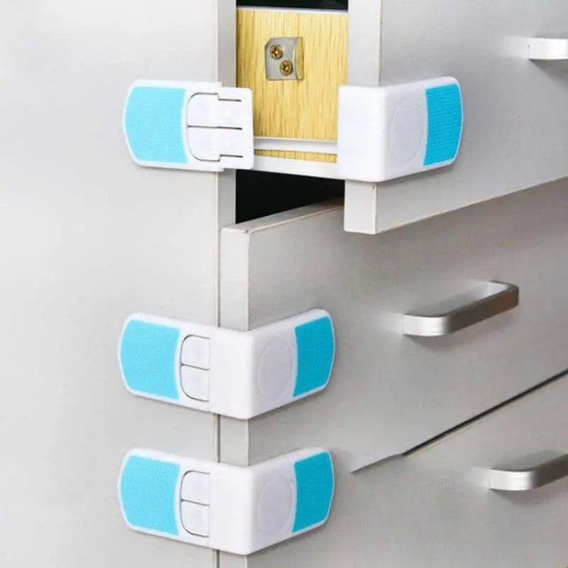 2pcs Child Safety Cabinet Corner drawer lock Baby Proof Security Protector Drawer Door Cabinet Plastic Protection Kids Safety Do
2pcs Child Safety Cabinet Corner drawer lock Baby Proof Security Protector Drawer Door Cabinet Plastic Protection Kids Safety Do