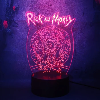 US Adult Anime Science Fiction Sitcom Rick and Morty Creative LED Flash Lava Bulbs Child 3D Gift Night Light Table Lamp Lighting
US Adult Anime Science Fiction Sitcom Rick and Morty Creative LED Flash Lava Bulbs Child 3D Gift Night Light Table Lamp Lighting