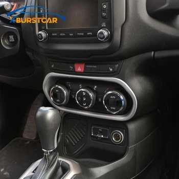 Interior Console Center Panel Air Condition Adjustment Switch Button Cover Trim Frame Sticker For Jeep Renegade 2015 2016
Interior Console Center Panel Air Condition Adjustment Switch Button Cover Trim Frame Sticker For Jeep Renegade 2015 2016