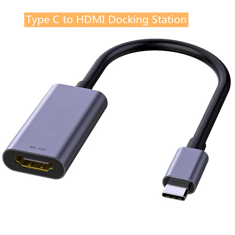 Type C to HDMI Cable Adapter Usb C to 4k Hdmi Docking Station Cable Converter for Laptop MacBook Huawei HD Video Usb Hdmi
Type C to HDMI Cable Adapter Usb C to 4k Hdmi Docking Station Cable Converter for Laptop MacBook Huawei HD Video Usb Hdmi