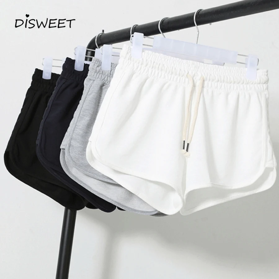 

Summer Simple Women's Super Shorts Slim Fashion Solid Ladies Yoga Shorts Casual Women Beach Sports Pants 2024 New