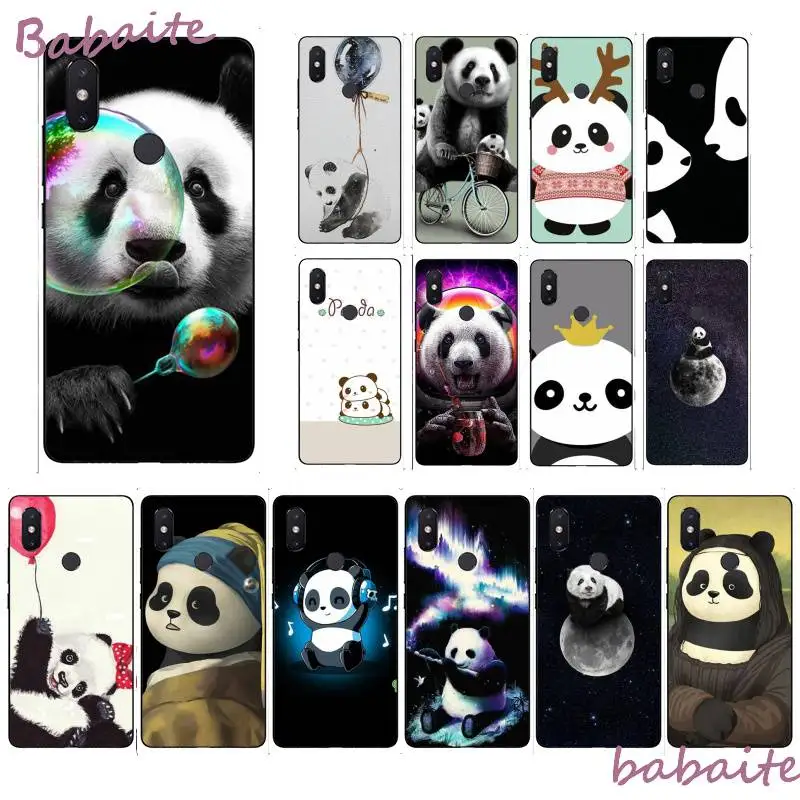 Babaite love funny panda новинка чехол для телефона XiaoMi MI redmi 5 plus 6 pro 6A 4X 7 7A 8 GO чехол|Бамперы| |