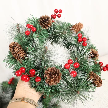 National Tree Pine Cone Grapevine Wreath Winter Snowflake Christmas Wreath for Front Door Foyers Shop Window Decor LKS99
National Tree Pine Cone Grapevine Wreath Winter Snowflake Christmas Wreath for Front Door Foyers Shop Window Decor LKS99