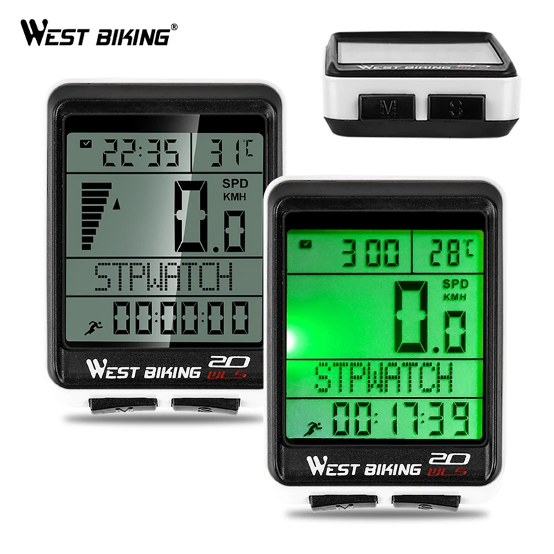 Waterproof Bicycle Computer Wireless 5 Language Cycling Bike Odometer Stopwatch Speedometer 2.1in Bike Computer
Waterproof Bicycle Computer Wireless 5 Language Cycling Bike Odometer Stopwatch Speedometer 2.1in Bike Computer