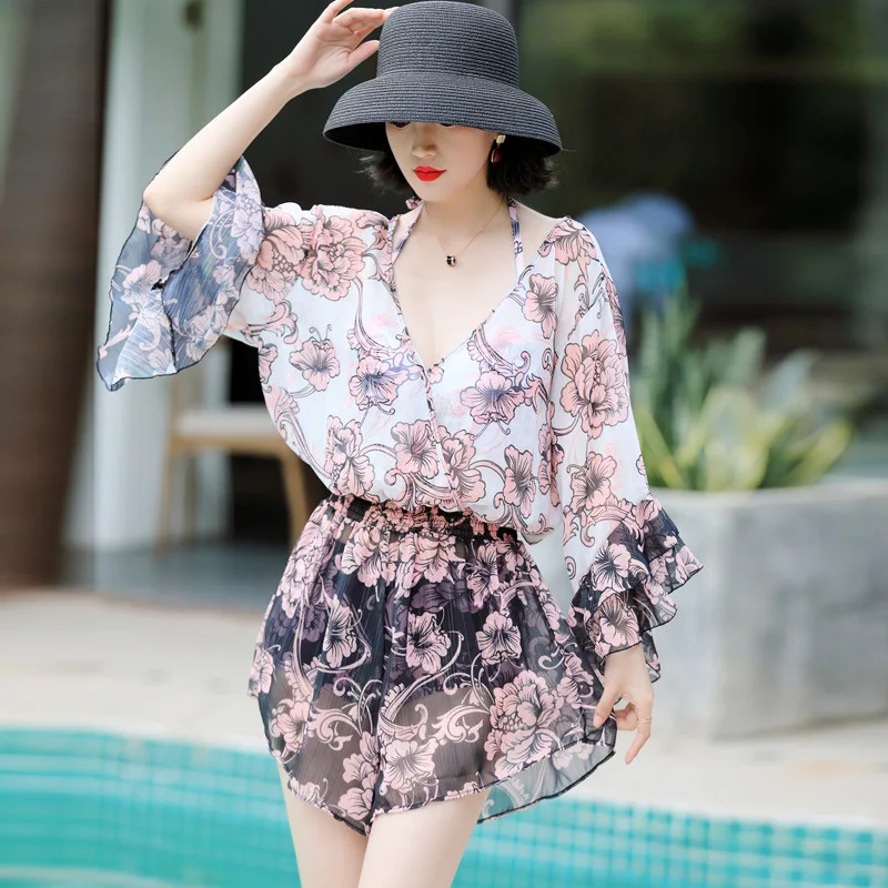 Bathing Suit Women's Three-piece Set Split Skirt-Small Bust Gathering Belly Covering Slimming Sexy Graceful South Korea Bubble H
Bathing Suit Women's Three-piece Set Split Skirt-Small Bust Gathering Belly Covering Slimming Sexy Graceful South Korea Bubble H