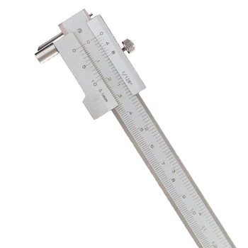0-200mm Stainless Steel Parallel Marking Vernier Caliper Marking Gauge with Carbide Scriber Marking Gauge Tool
0-200mm Stainless Steel Parallel Marking Vernier Caliper Marking Gauge with Carbide Scriber Marking Gauge Tool