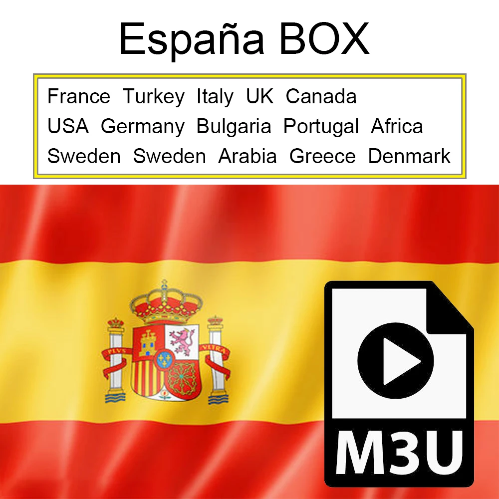 Spain Portugal Germany Sweden Poland UK android box supports smart m3u PC Linux no channels include
Spain Portugal Germany Sweden Poland UK android box supports smart m3u PC Linux no channels include