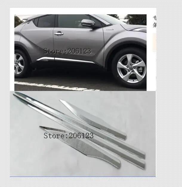 2016 2017 2018 for Toyota C-HR C HR CHR Door Body Side Trim Cover Molding ABS Chrome Car Accessories Auto Styling
2016 2017 2018 for Toyota C-HR C HR CHR Door Body Side Trim Cover Molding ABS Chrome Car Accessories Auto Styling