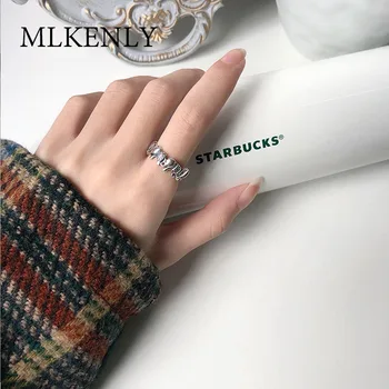 MLKENLY A group of baby elephants 925 sterling silver vintage distressed niche cute open ring for women Personalized jewelry
MLKENLY A group of baby elephants 925 sterling silver vintage distressed niche cute open ring for women Personalized jewelry