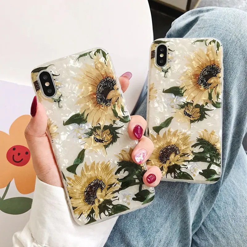 Vitality Sunflower Floral Case For iPhone 11 Pro Max XS Max 7 8 6 6S Plus TPU Dream Shell Cover For iPhone 11 Pro XR XS Max X
Vitality Sunflower Floral Case For iPhone 11 Pro Max XS Max 7 8 6 6S Plus TPU Dream Shell Cover For iPhone 11 Pro XR XS Max X