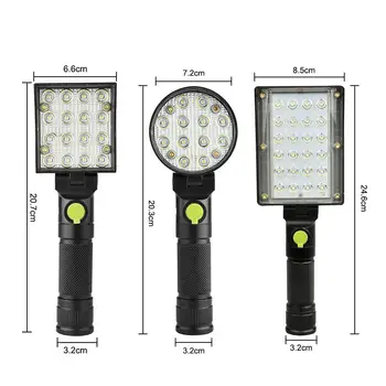 12/16/24 LEDs Flashlights Working Torch 4 Modes 18650 Flashlight with Strong Magnet Hook Tent Camping Lamp
12/16/24 LEDs Flashlights Working Torch 4 Modes 18650 Flashlight with Strong Magnet Hook Tent Camping Lamp