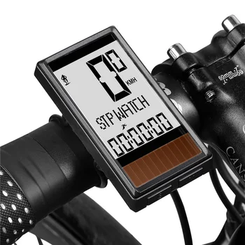 WEST BIKING Large Screen LCD Wireless Solar Energy Bike Computer Multifunction Waterproof Cycle Bicycle Speedometer Odometer
WEST BIKING Large Screen LCD Wireless Solar Energy Bike Computer Multifunction Waterproof Cycle Bicycle Speedometer Odometer