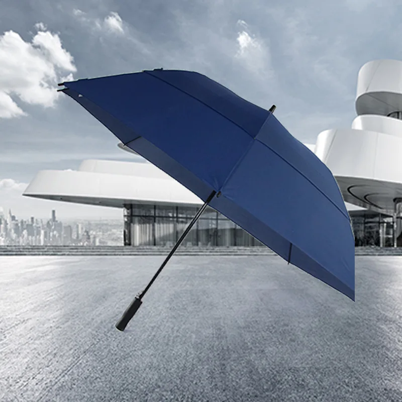 Men Ultra Large Long Handle Umbrella Three Golf Extra-large No. Windproof Extra Large Strong Automatic Welcoming Guest Business
Men Ultra Large Long Handle Umbrella Three Golf Extra-large No. Windproof Extra Large Strong Automatic Welcoming Guest Business