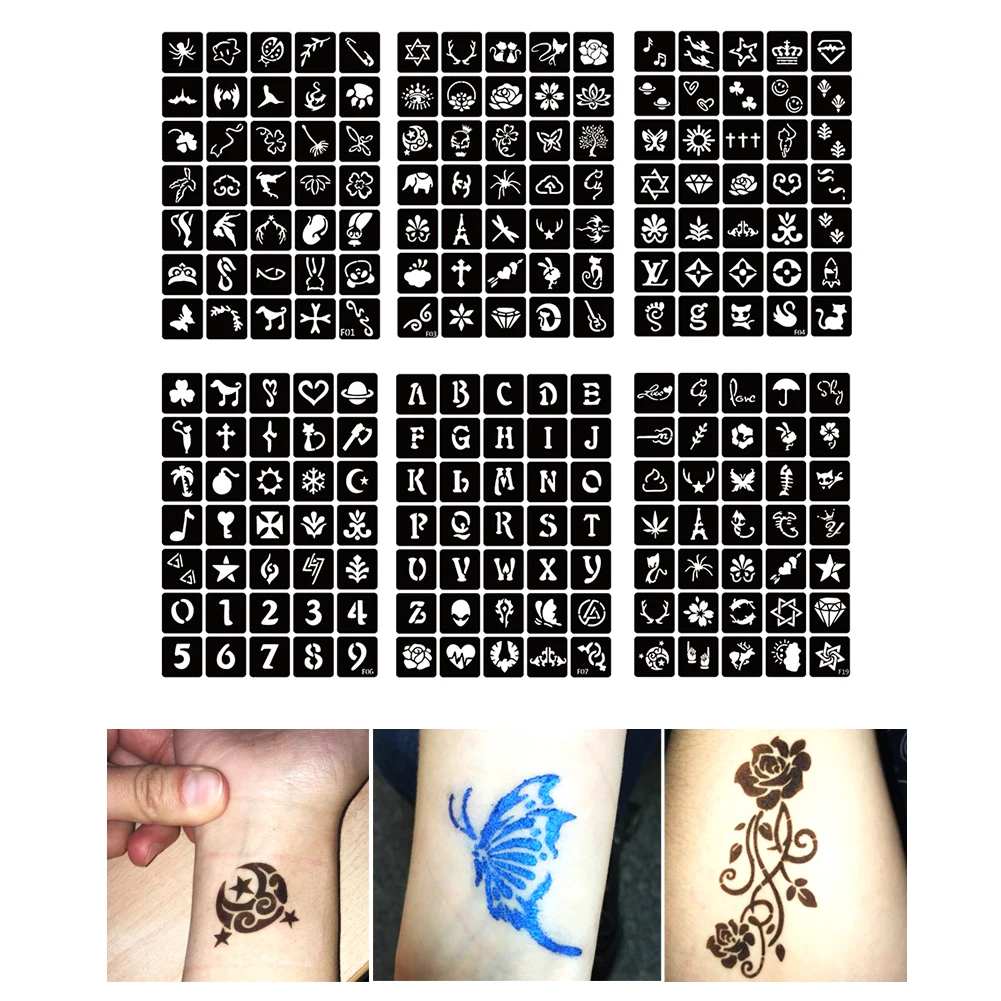 Xmasir Henna Reusable Tattoo Temporary Stencils Templates Kit for Kids Face Body Glitter Paints Wedding Birthday Party Concert
Xmasir Henna Reusable Tattoo Temporary Stencils Templates Kit for Kids Face Body Glitter Paints Wedding Birthday Party Concert