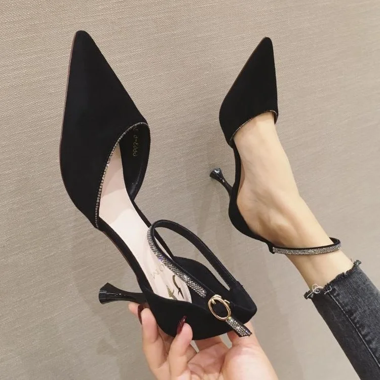 Crystal Shoes Beige High Heels Sandals Ladies Shallow Mouth 2020 Slip Om Hollow Branded Pumps Bling Bling Pointed Wedge Lace-up
Crystal Shoes Beige High Heels Sandals Ladies Shallow Mouth 2020 Slip Om Hollow Branded Pumps Bling Bling Pointed Wedge Lace-up