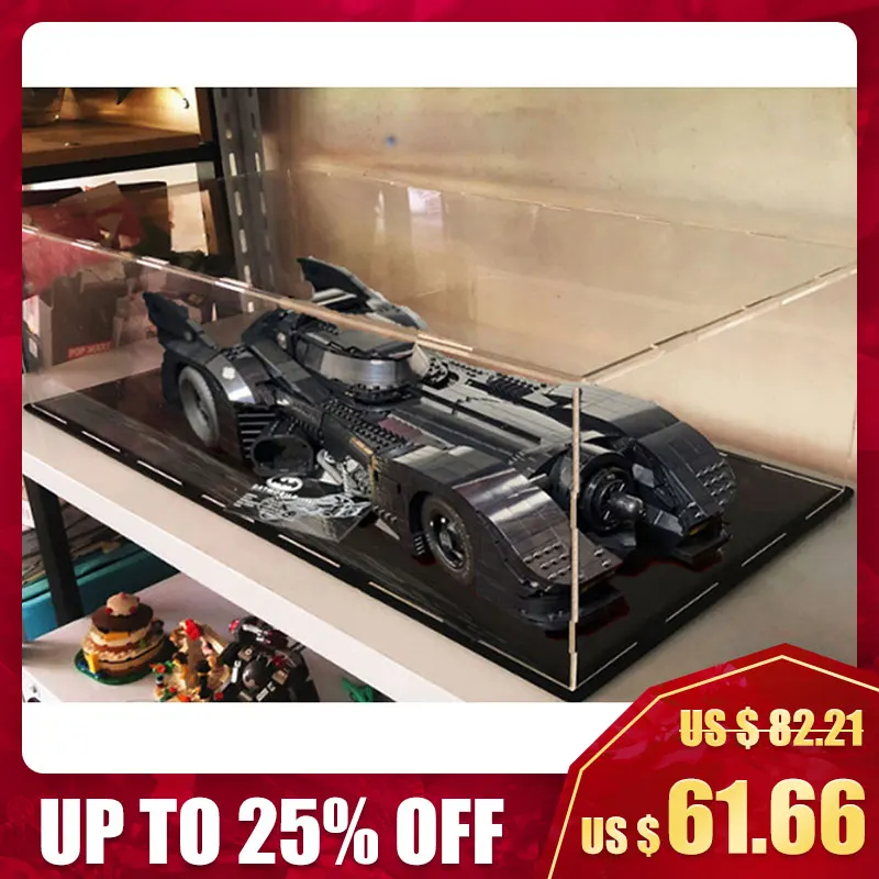 Acrylic Display Case Box for Lego for 76139 Technic for Batman 1989 for Batmobile Blocks Bricks Toy ( Without Model )
Acrylic Display Case Box for Lego for 76139 Technic for Batman 1989 for Batmobile Blocks Bricks Toy ( Without Model )