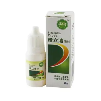 8ml Pets Anti-flea Drops Liquid Cats Dogs Flea Lice Insecticide Healthy Pet Deworming Skin Spray Insect Care Products Kille H7C7
8ml Pets Anti-flea Drops Liquid Cats Dogs Flea Lice Insecticide Healthy Pet Deworming Skin Spray Insect Care Products Kille H7C7