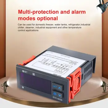 Digital Temperature Controller Thermostat Thermoregulator Incubator Relay LED With Refrigeration Defrost Fan Alarm Function 220V
Digital Temperature Controller Thermostat Thermoregulator Incubator Relay LED With Refrigeration Defrost Fan Alarm Function 220V