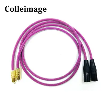 Colleimage one Pair HIFI neutrik XLR to RCA Balance Cable Hi-End 2 XLR Male to 2 XLR Male Cable Balance line Cord
Colleimage one Pair HIFI neutrik XLR to RCA Balance Cable Hi-End 2 XLR Male to 2 XLR Male Cable Balance line Cord