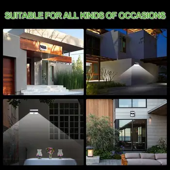208 LED Waterproof 270° Wide Angle Wall Light Sensor Light Eco-Friendly Durable Outdoor Solar Light Security
208 LED Waterproof 270° Wide Angle Wall Light Sensor Light Eco-Friendly Durable Outdoor Solar Light Security