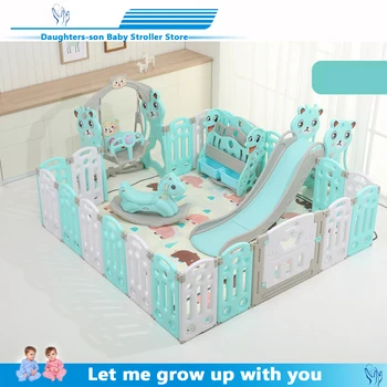 

Indoor Baby Playpens Outdoor Games Fencing Children Play Fence Kids Activity Gear Environmental Protection EP Safety Play Yard