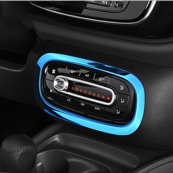 Car Styling Interior Accessories Air Conditioning Decorative Frame 3D Stickers for Mercedes Smart 453 Fortwo Forfour 2015-2019
Car Styling Interior Accessories Air Conditioning Decorative Frame 3D Stickers for Mercedes Smart 453 Fortwo Forfour 2015-2019