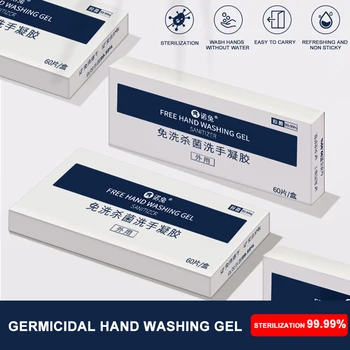 60 Pcs Hand Sanitizer Gel Disposable No-Wash Antibacterial Sanitizer for Travel Hand Cleaning New
60 Pcs Hand Sanitizer Gel Disposable No-Wash Antibacterial Sanitizer for Travel Hand Cleaning New