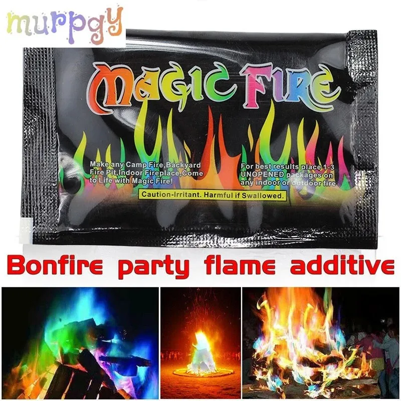 Magic Fire Mystical Tricks Colored Flames Fireplace Bonfire Sachets Pit Patio Professional Magicians Toys illusion Pyrotechnics
Magic Fire Mystical Tricks Colored Flames Fireplace Bonfire Sachets Pit Patio Professional Magicians Toys illusion Pyrotechnics