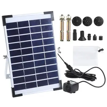10V 5W Floating Fountain Pump Outdoor Garden Solar-Power Floating Water Fountain Pump Water Pump Panel Kit Decoration
10V 5W Floating Fountain Pump Outdoor Garden Solar-Power Floating Water Fountain Pump Water Pump Panel Kit Decoration
