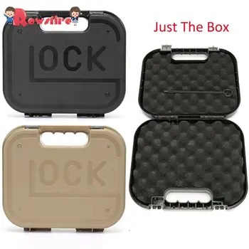 Moistureproof Drop Resistance Plastic Safety Box Storage Case for Glock Mini Water Gel Beads Blaster Modified Exterior Black/Tan
Moistureproof Drop Resistance Plastic Safety Box Storage Case for Glock Mini Water Gel Beads Blaster Modified Exterior Black/Tan