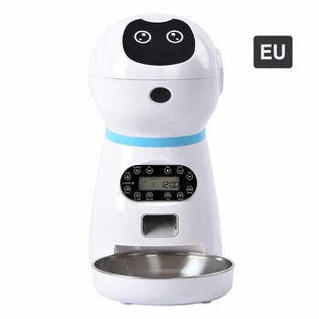 European and American British pet robot automatic intelligent timing quantitative feeder cat and dog with stainless steel food
European and American British pet robot automatic intelligent timing quantitative feeder cat and dog with stainless steel food