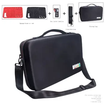Battery Charger Storage Bag With BT-168 Aa Aaa Battery Indicate Volt Tester Checker Shockproof Pack
Battery Charger Storage Bag With BT-168 Aa Aaa Battery Indicate Volt Tester Checker Shockproof Pack