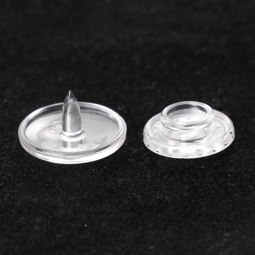 50 Sets KAM Resin Snap Buttons Plastic Fasteners Size 20 T5 Clear for Crafts, Clothes, Diapers, Bibs, Outfits, Curtains 50 Sets KAM Resin Snap Buttons Plastic Fasteners Size 20 T5 Clear for Crafts, Clothes, Diapers, Bibs, Outfits, Curtains