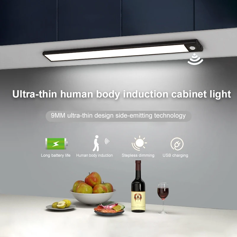 Ultra-thin Smart Sensor Cabinet Light USB Charging Magnetic Closet Night Light LED Entrance Corridor Human Body Sensor Lamp
Ultra-thin Smart Sensor Cabinet Light USB Charging Magnetic Closet Night Light LED Entrance Corridor Human Body Sensor Lamp
