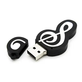 Cute Music Note USB2.0 Flash Drives Memory Stick Pen Drive U Disk Pendrive Memory Stick Gift for Laptops Notebooks
Cute Music Note USB2.0 Flash Drives Memory Stick Pen Drive U Disk Pendrive Memory Stick Gift for Laptops Notebooks