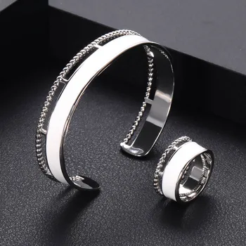 JaneKelly Platinum Bangle Bracelets Ring Sets Dubai Bridal Jewelry Sets For Women Wedding brincos para as mulheres
JaneKelly Platinum Bangle Bracelets Ring Sets Dubai Bridal Jewelry Sets For Women Wedding brincos para as mulheres