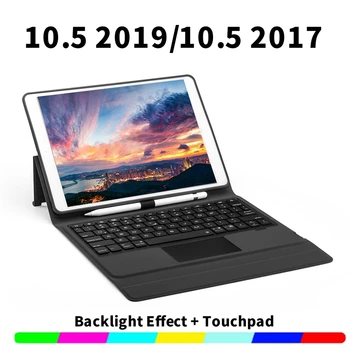 Keyboard with Touchpad for iPad 10.5 2019 2017 Tablet Case Bluetooth Keyboard Wireless Keyboard Protective Case
Keyboard with Touchpad for iPad 10.5 2019 2017 Tablet Case Bluetooth Keyboard Wireless Keyboard Protective Case