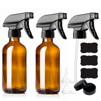 2 Pack 250ml Empty Amber Glass Spray Bottle with Trigger Sprayer & Chalkboard Labels for Essential oils Cleaning products 8 Oz
2 Pack 250ml Empty Amber Glass Spray Bottle with Trigger Sprayer & Chalkboard Labels for Essential oils Cleaning products 8 Oz