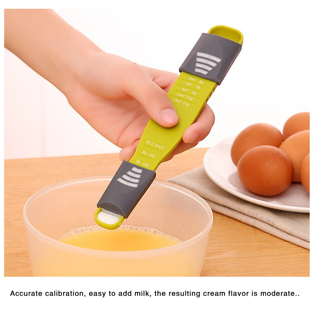 Baking Scale Measuring Spoon Measuring Gram Spoon Kitchen Tool Plastic Milk Powder Quantitative Spoon Baking Measuring Spoons
Baking Scale Measuring Spoon Measuring Gram Spoon Kitchen Tool Plastic Milk Powder Quantitative Spoon Baking Measuring Spoons