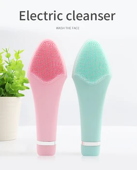 Electric Face Brush Cleansing Instrument New Facial Vibration Massager Makeup Remover Clean Face Cleansing Brush
Electric Face Brush Cleansing Instrument New Facial Vibration Massager Makeup Remover Clean Face Cleansing Brush