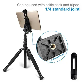 Tablet Holder Portable Phone Tablet Mount Rotatable Tablet Clamp Clip Cell Phone Holder Stand Universal for 2.17'' to 10.94'' Mo
Tablet Holder Portable Phone Tablet Mount Rotatable Tablet Clamp Clip Cell Phone Holder Stand Universal for 2.17'' to 10.94'' Mo