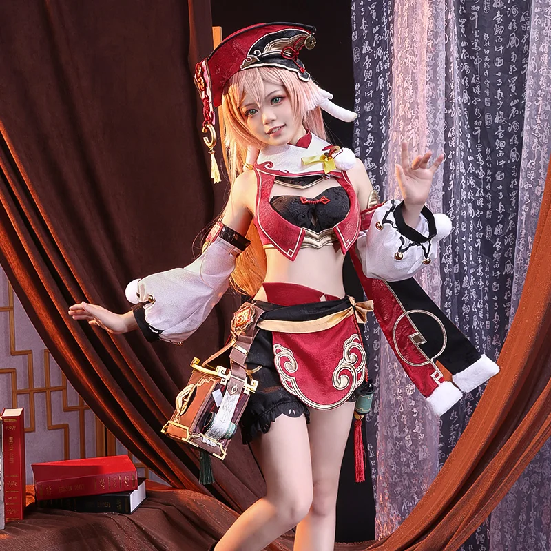 Anime Game Genshin Impact YanFei Battle Uniform Dress Lolita Daily Outfit Cosplay Costume Halloween Women Free Shipping 2021 New
Anime Game Genshin Impact YanFei Battle Uniform Dress Lolita Daily Outfit Cosplay Costume Halloween Women Free Shipping 2021 New