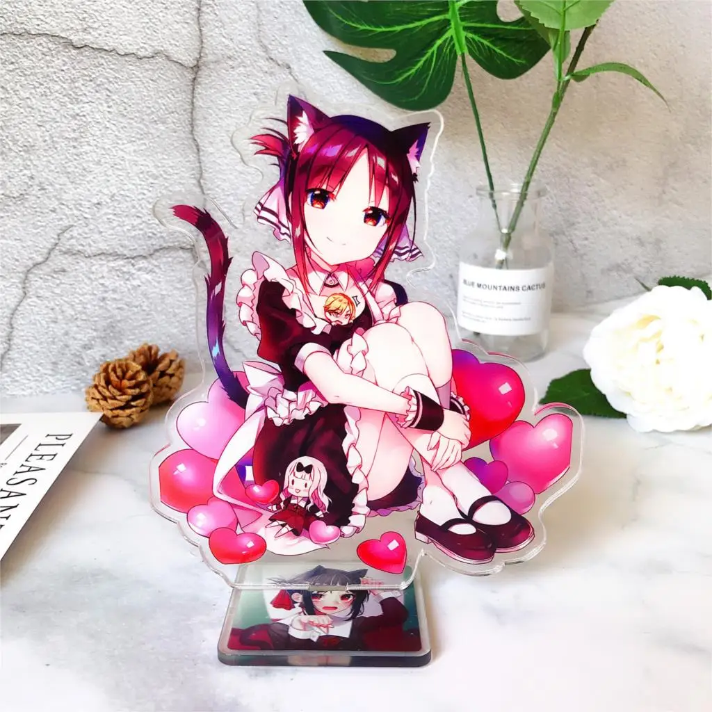 Аниме Kaguya-sama: дисплей Love Is War подставка держатель для модели японский мультяшный