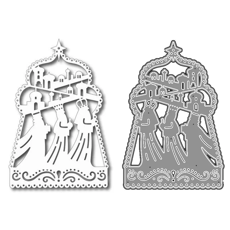 2020 3D New Metal Cutting Die Cuts and Scrapbooking For Paper Making Three Kings Wndow Embossing Frame Card Craft No Stamps
2020 3D New Metal Cutting Die Cuts and Scrapbooking For Paper Making Three Kings Wndow Embossing Frame Card Craft No Stamps