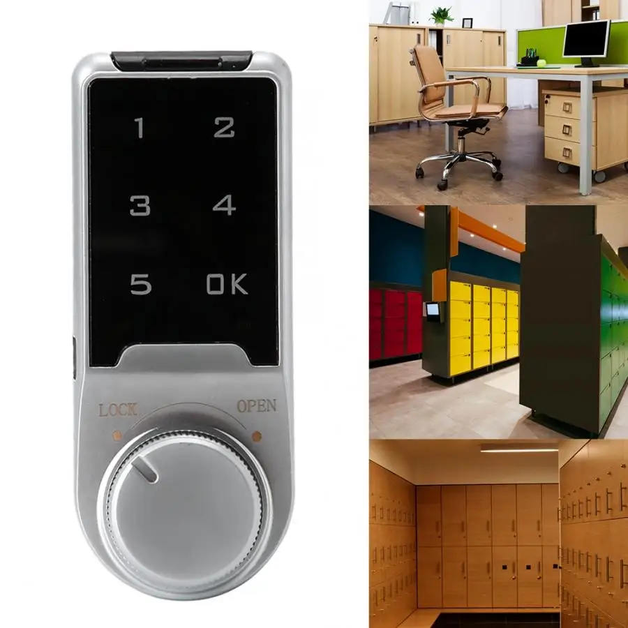 Electronic Combination Touch Screen Password Lock for File Cabinet Locker Mail Box door lock
Electronic Combination Touch Screen Password Lock for File Cabinet Locker Mail Box door lock