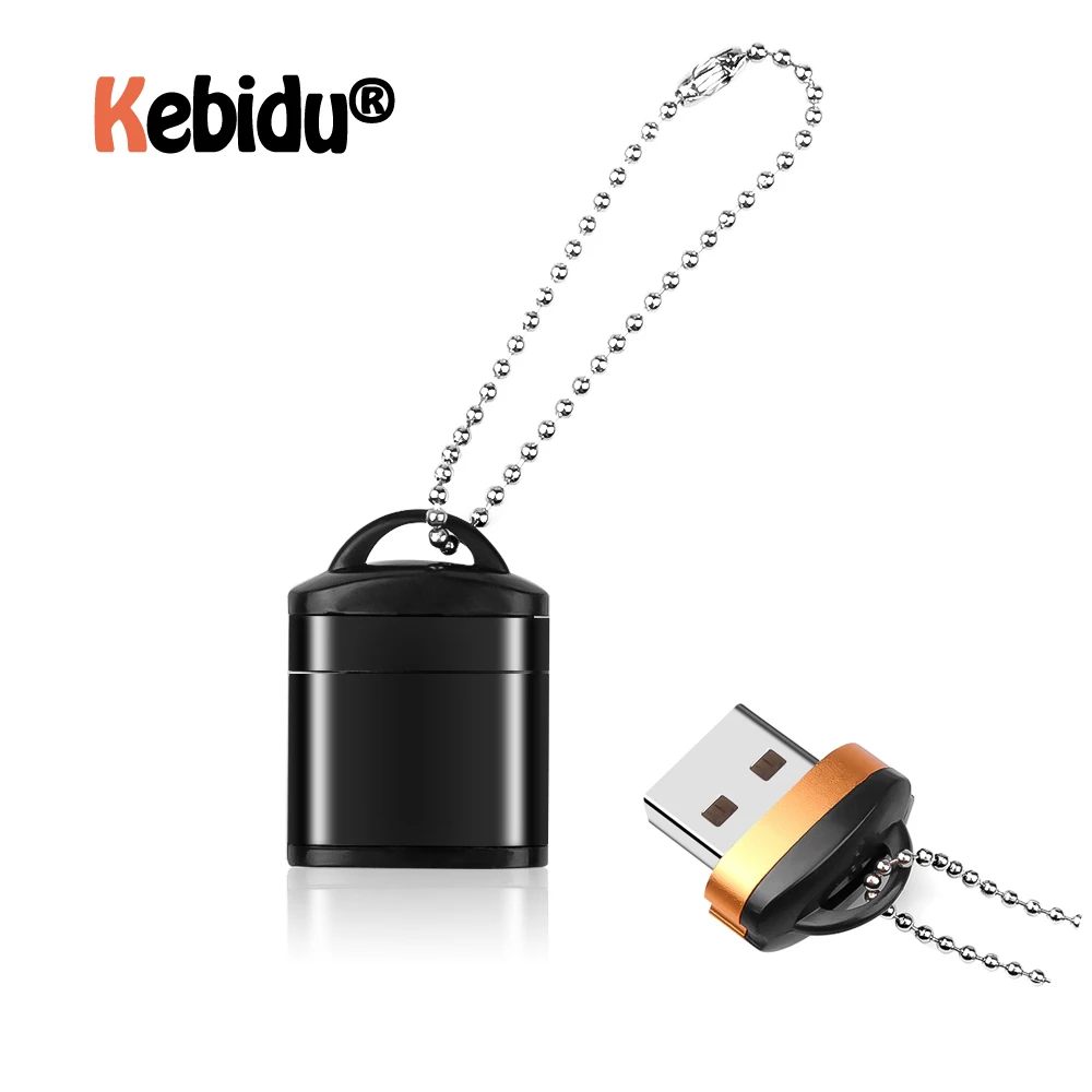 Mini USB 2.0 Card Reader With Plastic Lid Key Chain High Speed Micro SD TF Memory Card For PC Laptop Phone Camera
Mini USB 2.0 Card Reader With Plastic Lid Key Chain High Speed Micro SD TF Memory Card For PC Laptop Phone Camera