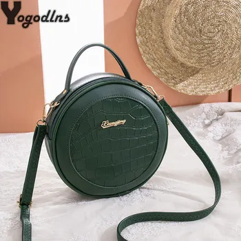 Circular Design Fashion Women Shoulder Bag PU Leather Women Crossbody Bags Ladies Messenger Purse Female Round Bolsa Handbag 
Circular Design Fashion Women Shoulder Bag PU Leather Women Crossbody Bags Ladies Messenger Purse Female Round Bolsa Handbag