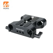 Multipurpose Camera Base Plate with Rod Rail Clamp for DSLR Rig 15mm Rod Rail Support System
Multipurpose Camera Base Plate with Rod Rail Clamp for DSLR Rig 15mm Rod Rail Support System