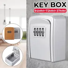 Key Lock Box Wall Mounted Zinc Alloy Key Safe Box Weatherproof 4 Digit Combination Key Storage Lock Box Indoor Outdoor
Key Lock Box Wall Mounted Zinc Alloy Key Safe Box Weatherproof 4 Digit Combination Key Storage Lock Box Indoor Outdoor